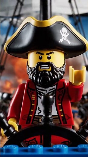 🏴‍☠️ LEGO Pirate War: The Battle for the Black Serpent’s Treasure! ⚓💣 | Epic LEGO Story Animation
