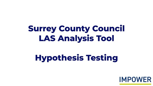 LAS Hypothesis Testing
