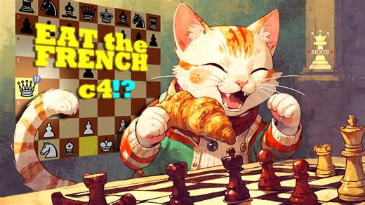 French Defense: STEINER Variation | The Best Response? 🥐♟️😏