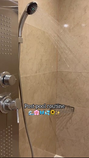 ‎Mariam Ashraf Aziz • مريم اشرف‎ on Instagram‎: "Post pool routine صاااامت 🐥😌🦋✨🌸🦋🌊"‎