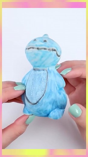 Derps Second Cousin #makeover #art #drawing #painting #dinosaur #transformation