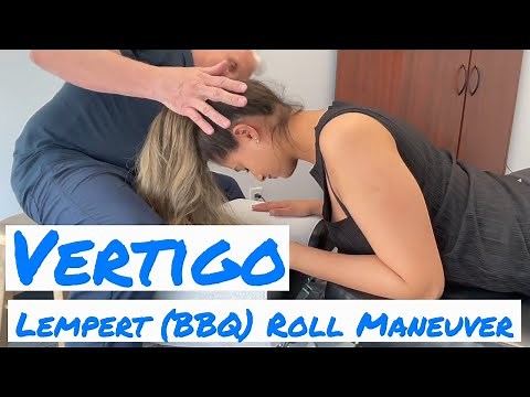 Lempert Maneuver (BPPV) - Vertigo Treatment