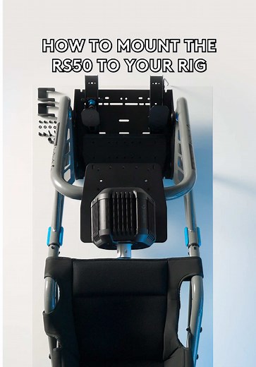Cómo montar el RS50 en tu simulador de carreras