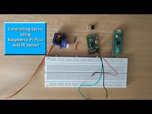 Controlling Servo using Raspberry Pi Pico and IR Sensor