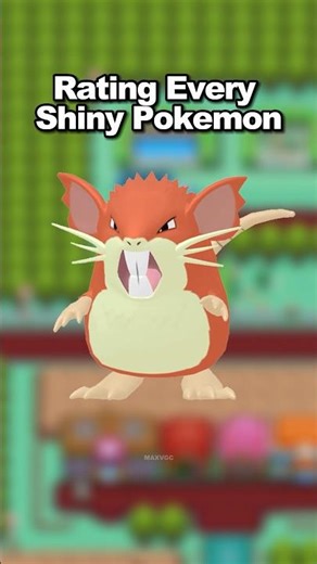 SHINY Rattata & Raticate Rating Every Shiny Pokemon