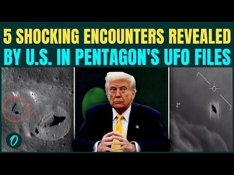 Pentagon’s UFO FILES 5 Explosive REVEALS! Tic-Tac UFO, Alien-Like Figures | SHOCKING UFO Files Dump