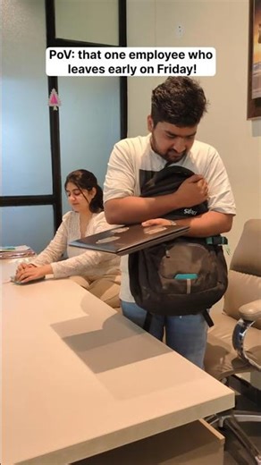 Tag that one coworker 😂❤️ . (funny, office relatable) #corporate #explore #funnyvideos #viral