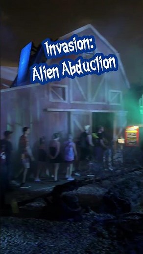 The Aliens You'd Expect, But With Sharp Teeth - INVASION: Alien Abduction | HHN Orlando 2026
