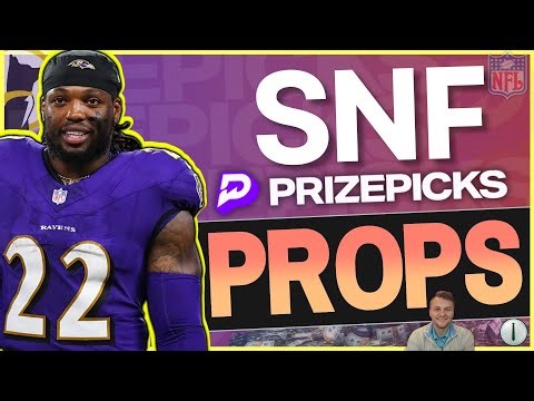 TOP SUNDAY NIGHT NFL PrizePicks Player Props Bets: PITTSBURGH STEELERS vs BALTIMORE RAVENS