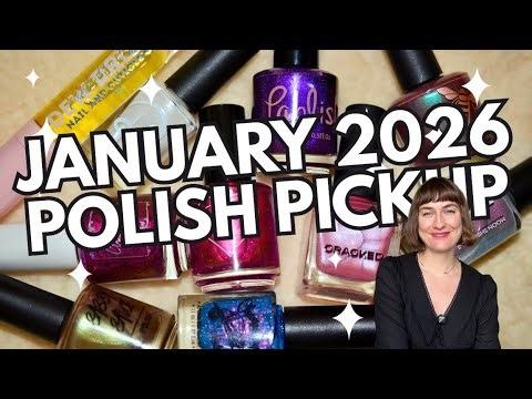 January 2026 Polish Pickup PPU | Y2K Comeback | Nail polish swatches