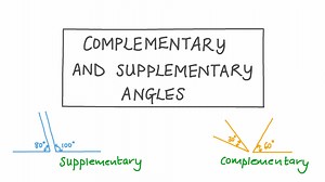 Complementary and Supplementary Angles