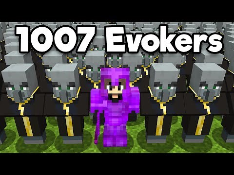 My Friends RAIDED my SMP, So I Summoned 1007 EVOKERS