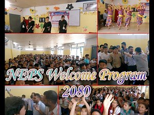 Welcome Program| Must watch||NEPS||New Student WELCOME PROGRAM 2080||Narayani English Public School