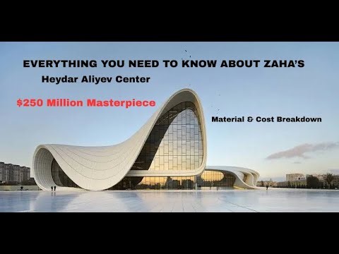 Why This $250 Million Masterpiece Building Flows??? Zaha’s Heydar