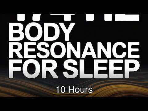 174 Hz Body Resonance for Sleep | 10 Hours Black Screen Healing Frequencies
