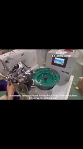 Automatic Shank Button Attaching Sewing Machine UnitAutomatic Feeding Shank Button Attaching Sewing Machine Unit Automatic Shank Button Attaching Sewing Machine Automatic Feeding Shank Button Attaching Sewing Machine Automatic Feeding Shank Button Sewing Machine Automatic Shank Button Attaching Machine with Automatic Feeding Device FOXSEW FX-388S-439D and FOXSEW FX-388S-373DFor more details, please check #FOXSEW official Website: Web: www.foxsew.com Web: www.chinafoxsew.com Also please send inqu