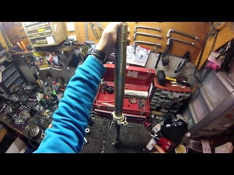 50 cc fourche tuto démontage remontage complet #518 TUTO MECA