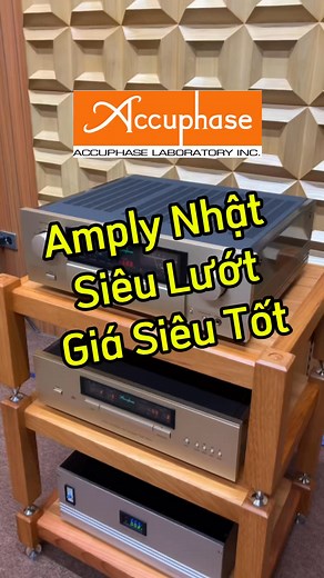 Amply ACCUPHASE E-360 hàng đẹp xuất sắc. Giá tham khảo 72Tr Bác nào quan tâm liên hệ trực tiếp cho em qua SĐT: 0357.506.789 để có giá tốt nhất ạ #bahungaudio#accuphase#music | BH-Audio Hàng Lướt Giá.Tốt