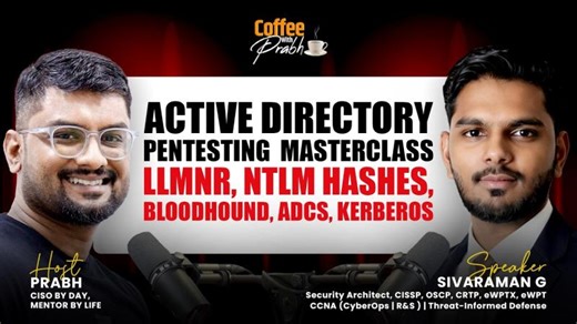 Practical Active Directory Pentesting Masterclass 2026 | Prabh Nair