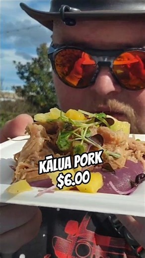 Epcot Festival Of The Holiday's | Kālua Pork #shorts #christmas #epcot