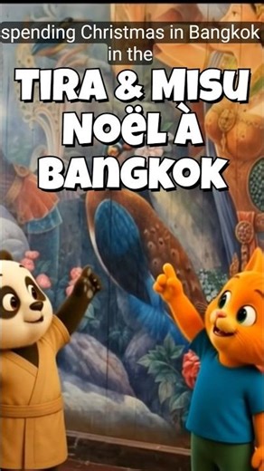 Tira and Misu visit Mahanakhon in Bangkok | Christmas at the top of the skyscraper 🌆🎄