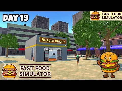 Fast Food Simulator. 🍔 Buy Fridge, Serve Customers. Gameplay Walkthrough. (iOS,Andriod)