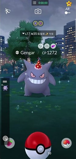 Party Hat Ghost Fully Evolved Shiny✨ Pokemon Pgsharp Pokemon Go