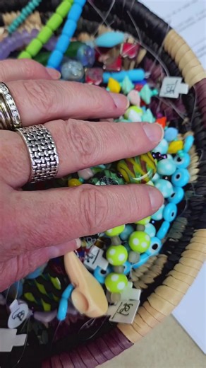 Wow! I love what I do 💜💜💜 #gorgeous #craft #art #dragonflybeadsstudio #wyoming #dragonflybeads #beads #beadstore #spring #polkadot #seaglass #buddha #namaste