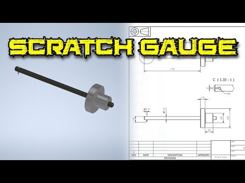 Autodesk Inventor 2023 Tutorial - Scratch Gauge Design