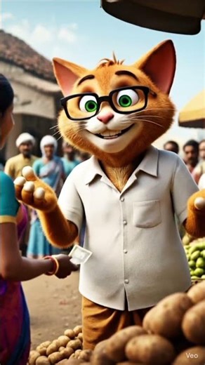 insani bille ke ghar main chor aa jate hai 😸