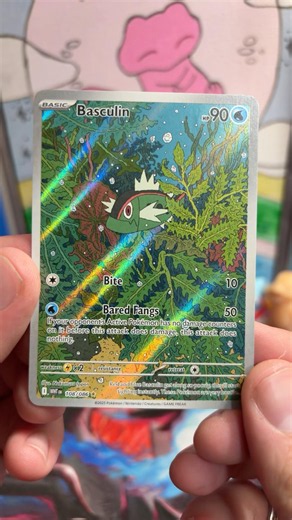 Pokemon Basculin #pokemon #pokemoncards #pokemoncollecting #blackboltwhiteflare #whiteflare