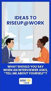 What should you say when an interviewer asks, "Tell me about yourself"? [#Interview #PersonalBrand]