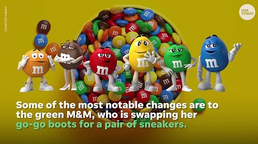 M&M's characters get new shoes and more unique personalities