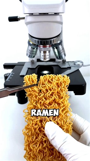 PUTTING RAMEN Under a Microscope? 😳