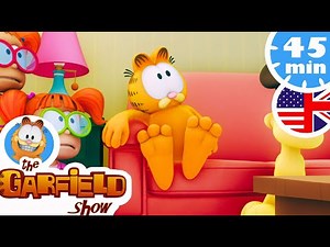 📱 Garfield is online 📱 - Funny compilation for kids 😹