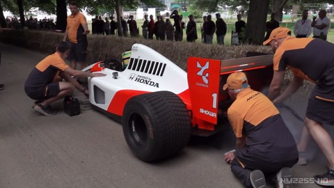 The Best Sounding F1 Car Ever? McLaren MP4/6 Honda V12