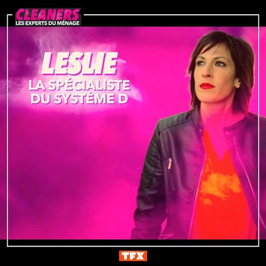 🧼 Leslie, la spécialiste du système D : c'est la main de fer dans un gant de latex ! 📺⏰ Retrouvez-la ce soir à 21h05 dans #Cleaners | TFX