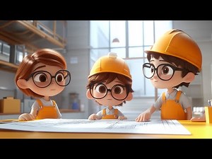 Little Architects | Kids Songs | Nursery Rhymes | Toddlers Songs | Little Melody Land