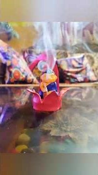 DIY Budhha Dhop Stand Making|| how to make Gautam Buddha with clay #diy #shortsfeed #art #shorts