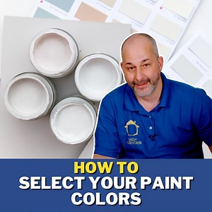 Today I'm showing you how to select your paint colors! There's a lot of different technologies and options on the market today, and I'm going to show you how to determine which choice is best for the project you're tackling. You don't need a designer! Just a few good tips! | Home RenoVision DIY