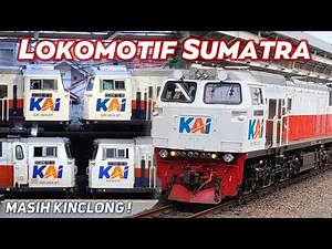 Rare Sight: Sumatran Locomotives Arrive in Jakarta! 🚂 Elite Express Trains & Busy Station Action