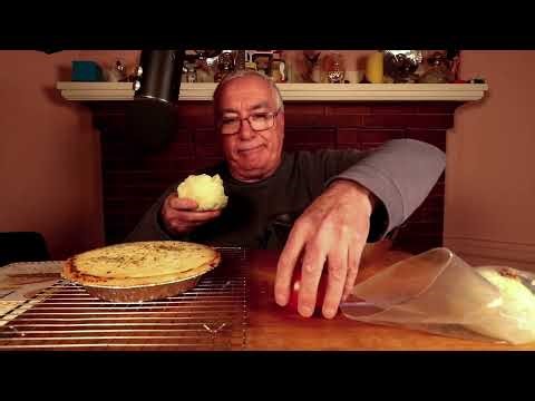 ASMR Shepherd's Pie with a Salad Mukbang Whispering