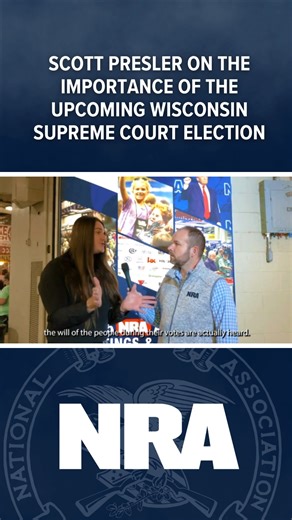 41K views · 458 reactions | Early Vote Action’s Scott Presler on the importance of the upcoming Wisconsin Supreme Court election on Tuesday, April 1. “This is an opportunity to, again, protect our Second Amendment.” We're proud to endorse Brad Schimel in the race! | NRA Institute for Legislative Action | Facebook