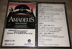 Wolfgang Amadeus Mozart - Neville Marriner, Academy Of St. Martin-In-the-Fields - Amadeus (Original Soundtrack Recording)