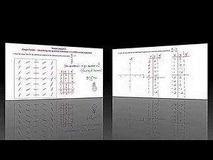 MathCamp321: Calculus - Sketching a Slope Field