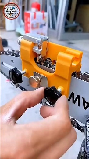 Manual Chainsaw Chain Sharpener 🛠️
