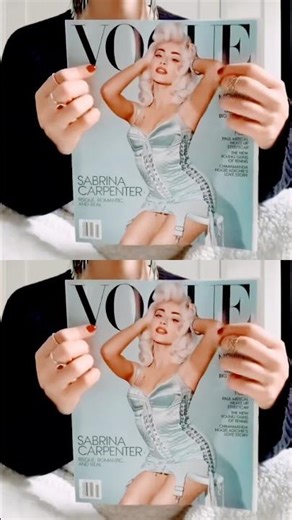 ASMR Vogue Magazine Page Turning & Gripping #asmrtriggers #asmrsounds #asmrpageturning #relaxing