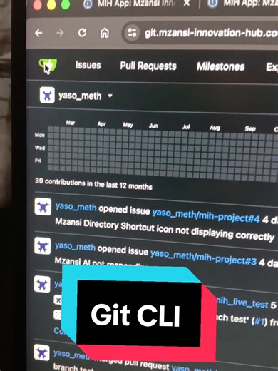 we are about to learn Git CLI (Terminal). we are a bit scared to dive into this. we've just been using VSCide extensions to manage this in the past so wish us luck. Let's Keep Working Hard Mzansi