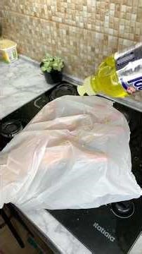 Usei uma sacola pra limpar e o resultado é surreal! 🧹