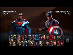 INJUSTICE 3: JUSTICE LEAGUE VS AVENGERS (Fan Made Concept) Ps5
